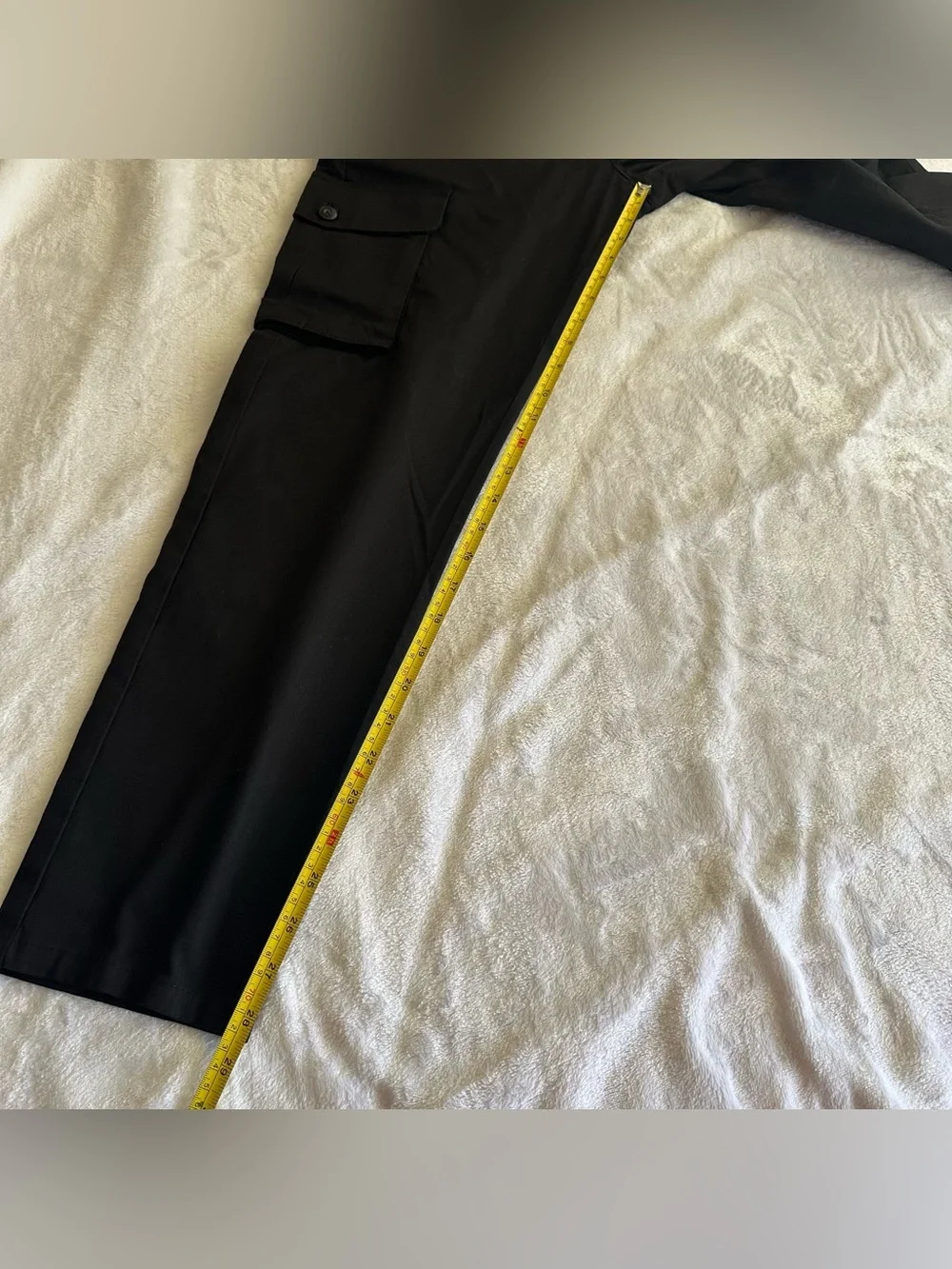 Zara Men Black Cargo Pants